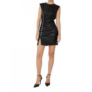 NEW JS71 robin mini dress in black